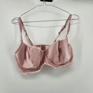 Adore Me Women's 38D Pink Elsie Balconette Bra NWT